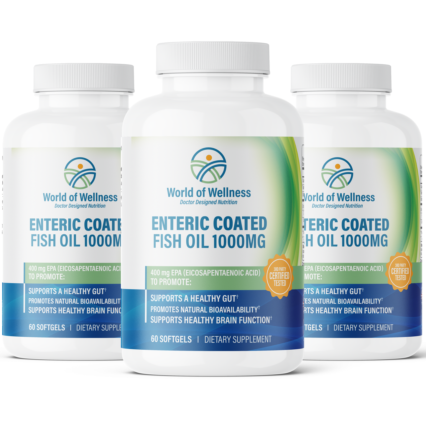 Fish Oil Enteric Coated 1000mg