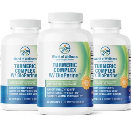 Turmeric w/ Bioperine, 1-3 serv. sz