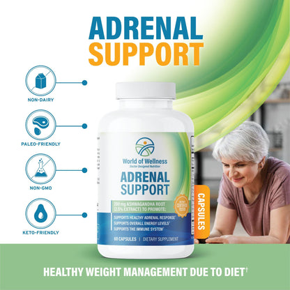 Adrenal Support, 1 serv. sz